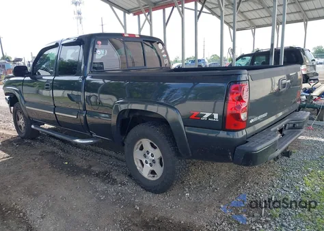 2005 Chevrolet Silverado 1500 Z71 из США, поврежденный, VIN 1GCEK19Z75Z167031